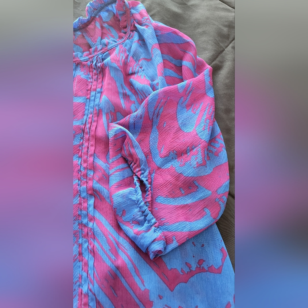 Express Blouse Multi Color - Picture 3 of 5